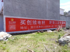射洪墙体广告公司全面解决农村墙体广告痛点