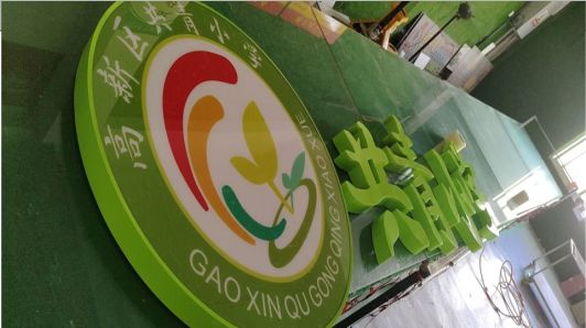 射洪常见的发光字类型