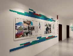 射洪企业文化墙用什么材料好？