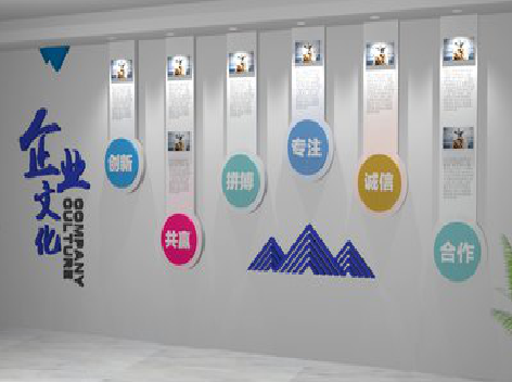 射洪企业文化墙需要传递什么办公文化？